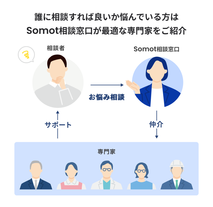 Somot consultation flow diagram